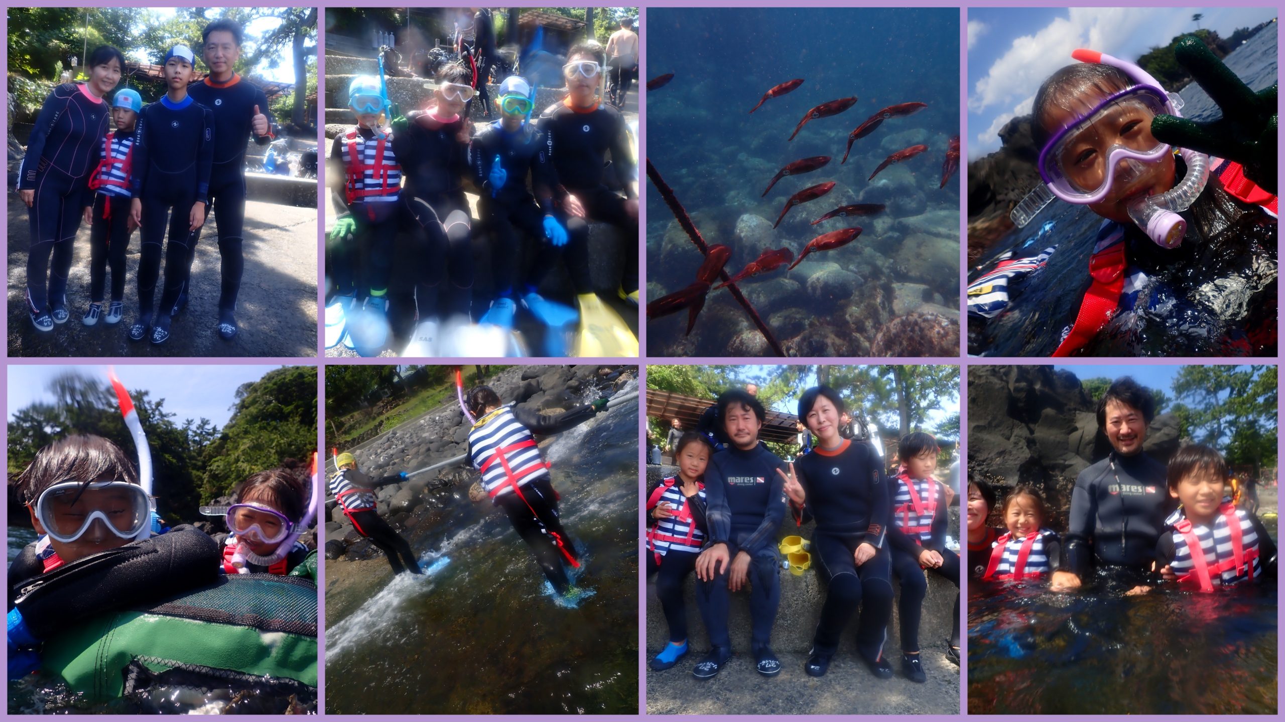 投稿についてもっと詳しく 家族スノーケリング